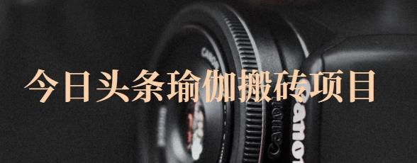 猎人社区·今日头条瑜伽搬砖项目，单号一天几十收入，可以批量操作！-连烟牍库
