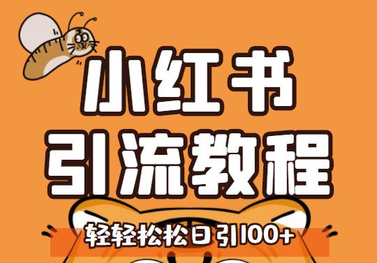 小红书运营引流全系列课程，每天引流100精准粉-连烟牍库