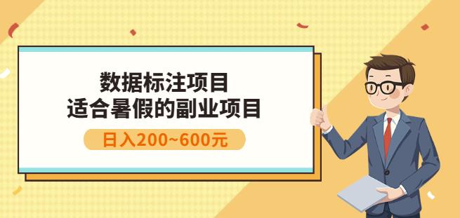 副业赚钱：人工智能数据标注项目，简单易上手，小白也能日入200+-连烟牍库