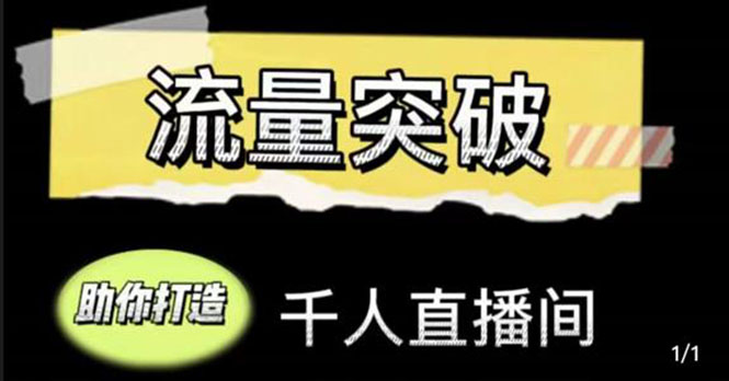 直播运营实战视频课，助你打造千人直播间（14节视频课）-连烟牍库