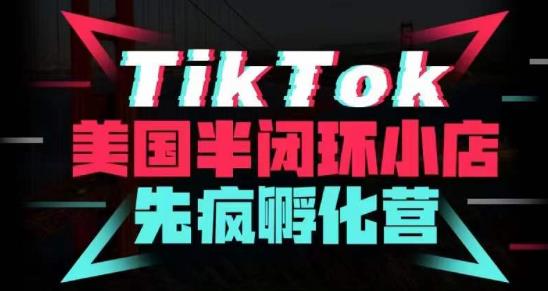 疯人院·TikTok美国半闭环小店孵化营，抢占TikTok美国蓝海市场，开店、运营、带货、投流全实操-连烟牍库