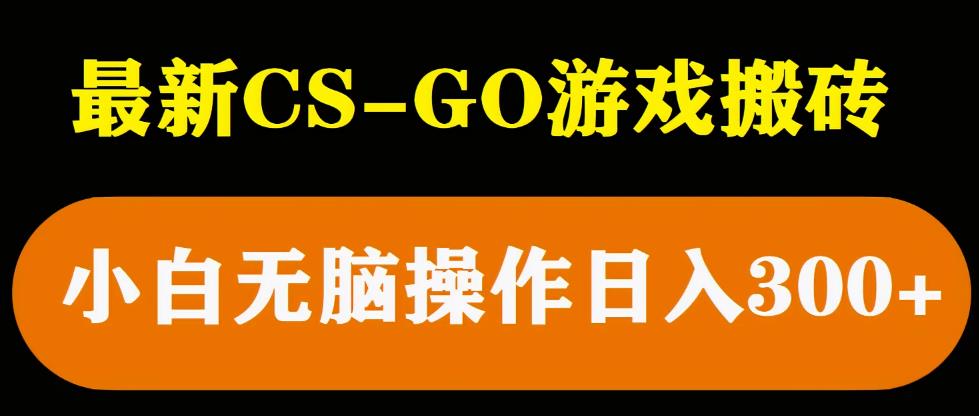 最新csgo游戏搬砖游戏，无需挂机小白无脑也能日入300+-连烟牍库