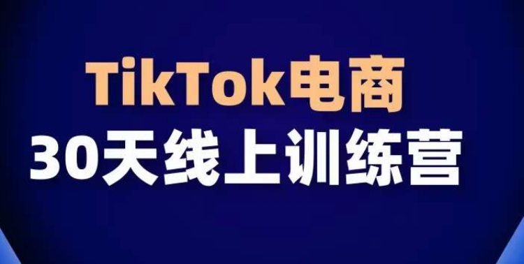 TikTok电商带货30天线上课，不可错过的全球流量洼地！-连烟牍库