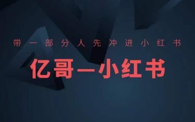 ​​带一部分人先冲进小红书，小红书开店、选品、爆款裂变-连烟牍库