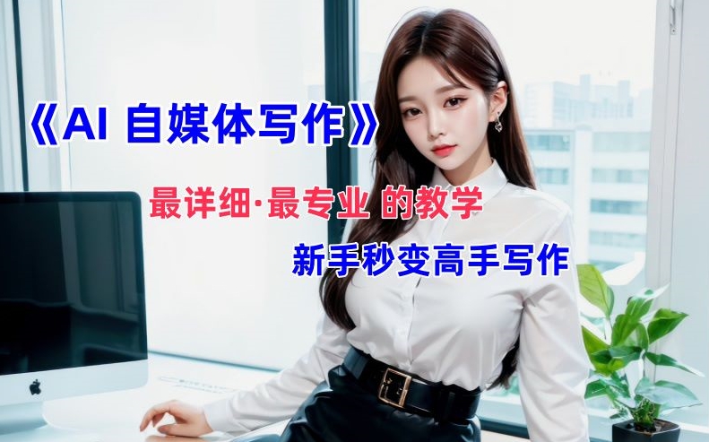 AI自媒体文章创作全网最详细教程，新手秒变写作高手，多方位发展-连烟牍库