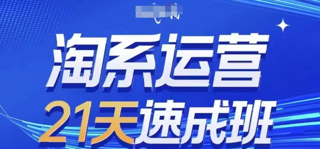 淘系运营21天速成班(更新24年10月)，0基础轻松搞定淘系运营，不做假把式-连烟牍库