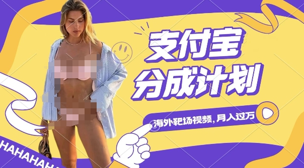 利用海外靶场射击视频，挣支付宝分成收益，轻松月入过W【揭秘】-连烟牍库