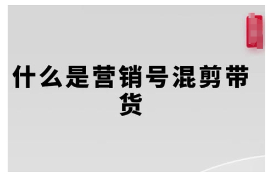 营销号混剪带货，从内容创作到流量变现的全流程，教你用营销号形式做混剪带货-连烟牍库