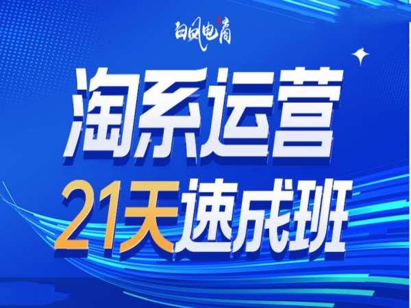淘系运营21天速成班35期，年前最后一波和2025方向-连烟牍库