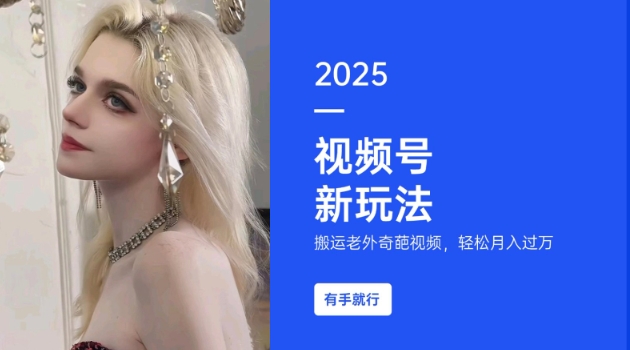 搬运老外奇葩视频，撸视频号分成计划收益，每天只需一小时，新手小白轻松月入过W-连烟牍库