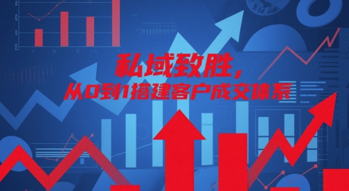 私域致胜，从0到1搭建客户成交体系-连烟牍库