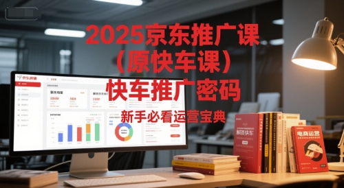 2025京东推广课（原快车课）解锁京东快车推广密码，新手必看运营宝典-连烟牍库