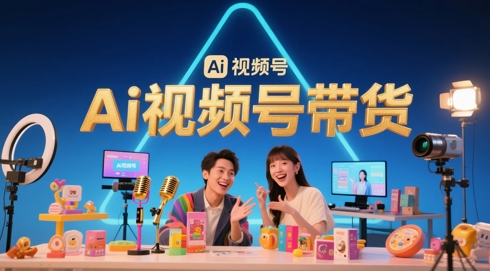 风口已至！AI视频号带货轻松月入过1W，99%的普通人却卡在内容制作门槛-连烟牍库