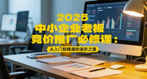 2025中小企业老板竞价推广必修课：从入门到精通的进阶之路-连烟牍库