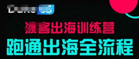 出海训练营基础课，​跑通出海全流程，实战案例拆解-连烟牍库