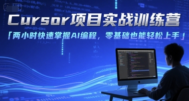 Cursor项目实战训练营，两小时快速掌握AI编程，零基础也能轻松上手-连烟牍库