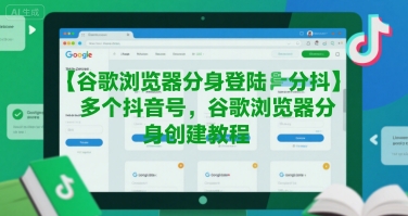 谷歌浏览器分身登陆多个抖音号，谷歌浏览器分身创建教程-连烟牍库