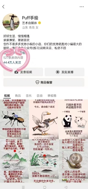 Puff手绘视频号分成项目，三天过分成计划，简单易上手，适合新手-连烟牍库